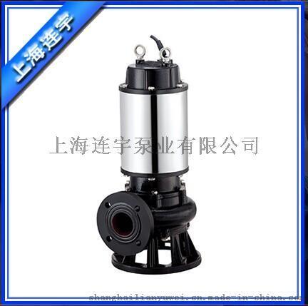 上海专业定制WQJY无阻塞污水泵 搅匀功能掐潜污泵 铸铁立式潜污泵